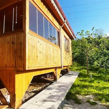 Bahcede Ahsap Bag Evi Ve Cardak * Trabzon