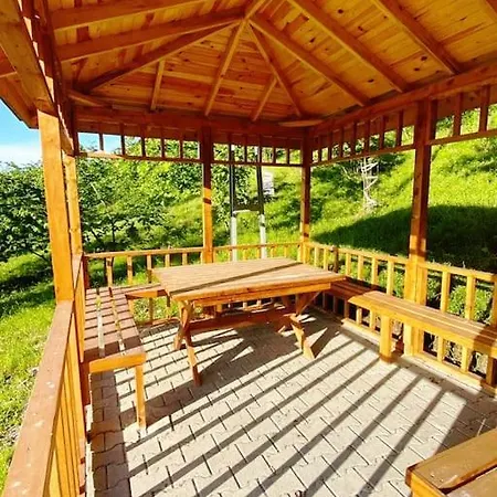 Tatil Evi Bahcede Ahsap Bag Evi Ve Cardak *